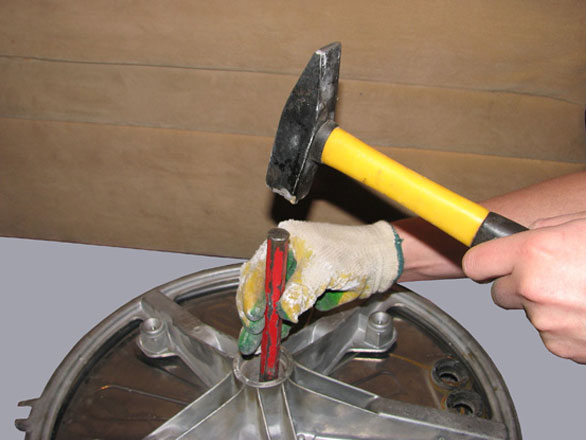 Демонтаж подшипника в стиралке